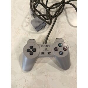 Sony PlayStation 1 Controller Gray SCPH-1080 Wired Original PS1 OEM Untested
